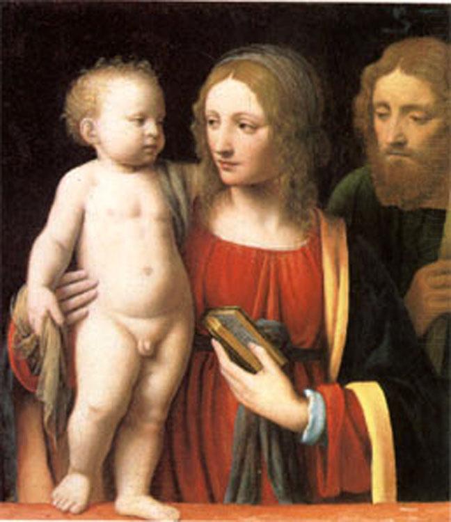 The Holy Family (mk05), Bernadino Luini